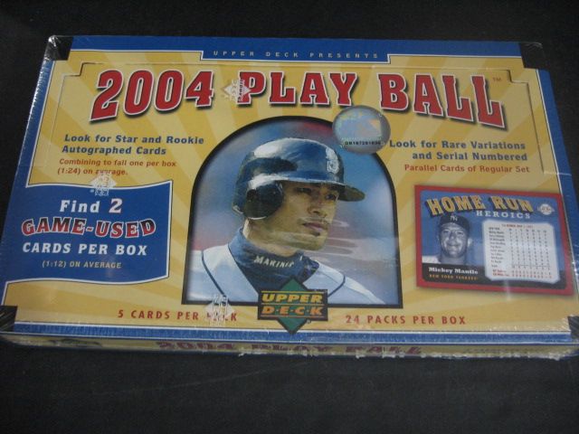 2004 Upper Deck Play Ball Baseball Box (Hobby)