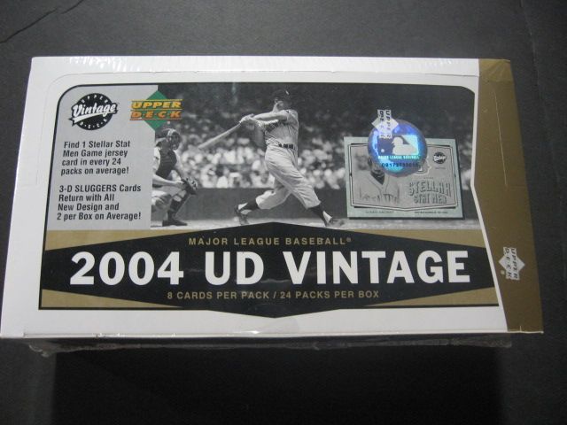 2004 Upper Deck Vintage Baseball Box (Hobby)