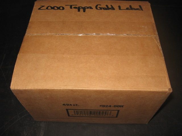2000 Topps Gold Label Baseball Case (HTA) (4 Box)