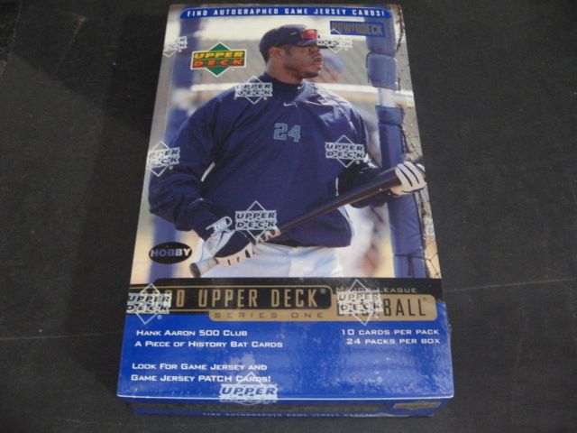 2000 Upper Deck Baseball Series 1 Box (Hobby)