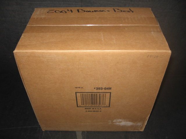 2004 Bowman's Best Baseball Case (Hobby) (12 Box)