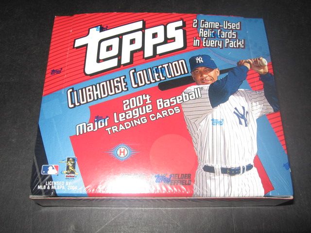2004 Topps Clubhouse Collection Baseball Box (Hobby)