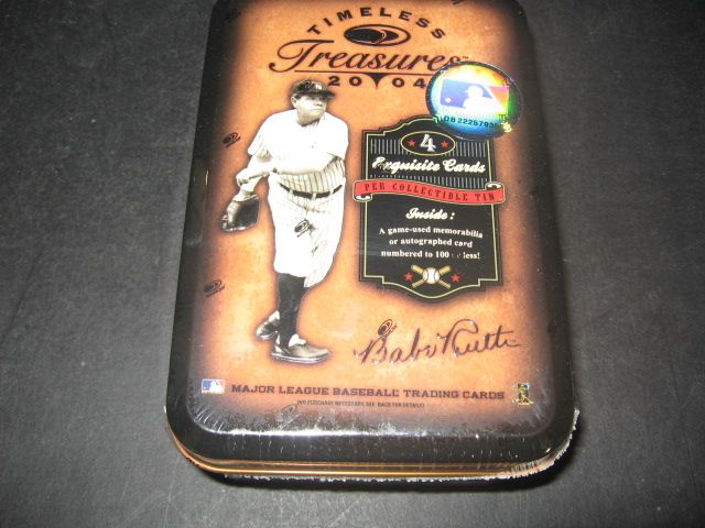 2004 Donruss Timeless Treasures Baseball Box (Hobby)