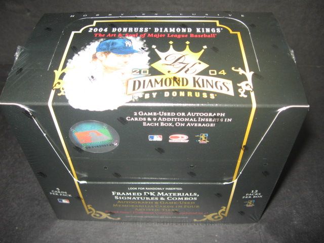 2004 Donruss Diamond Kings Baseball Box (Hobby)