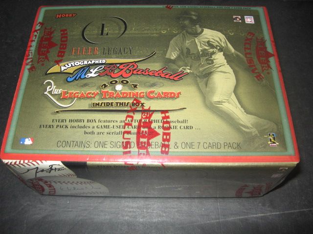 2004 Fleer Legacy Baseball Box (Hobby)