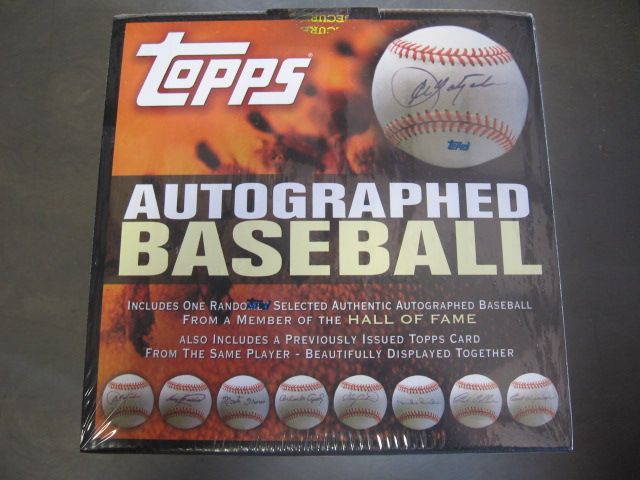 2006 Topps Autographed Hall Of Fame HOF Baseball Box (Hobby)