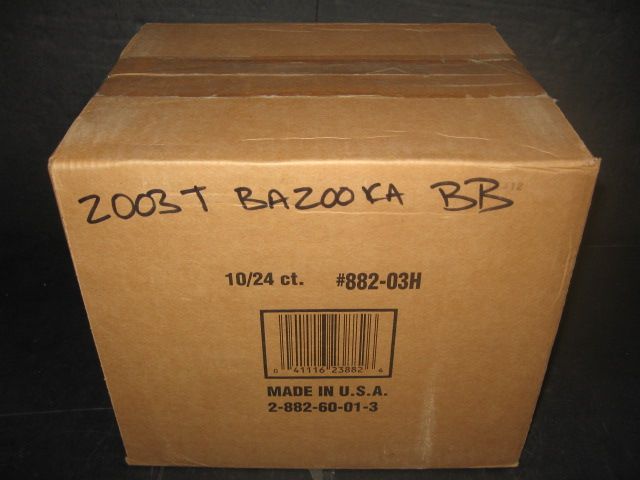 2003 Topps Bazooka Baseball Case (Hobby) (10 Box)