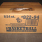 1994/95 Topps Embossed Basketball Case (8 Box)