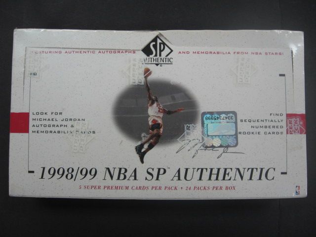 1998/99 Upper Deck SP Authentic Basketball Box (Hobby)