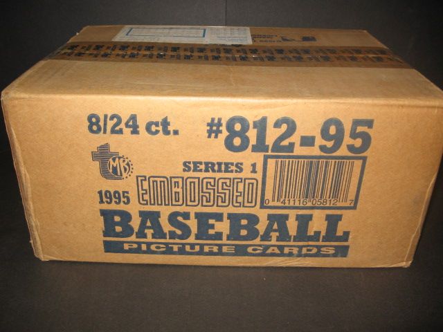 1995 Topps Embossed Baseball Case (8 Box)