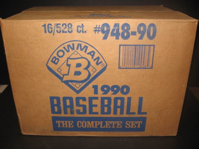 1990 Bowman Baseball Factory Set Case