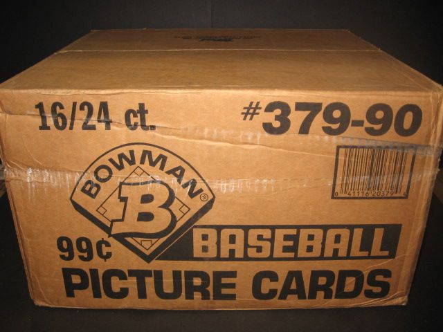 1990 Bowman Baseball Cello Case (16 Box)