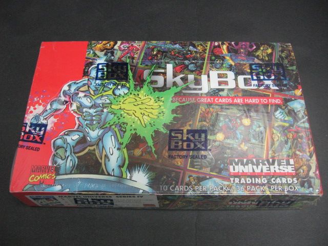 1993 Skybox Marvel Universe Series 4 Box