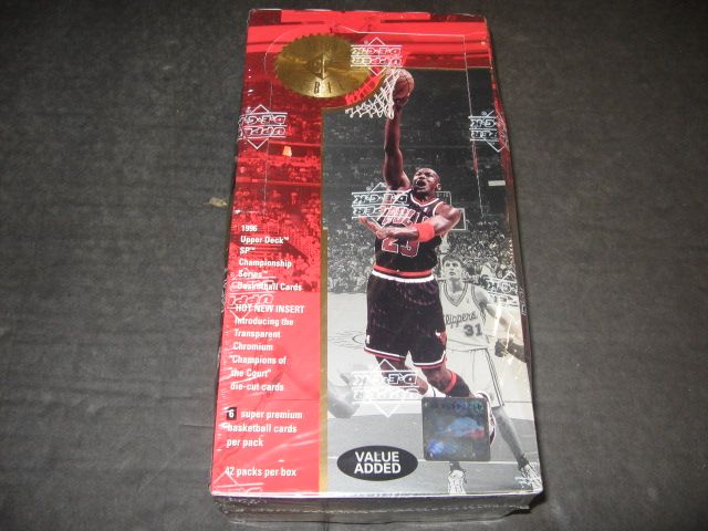 1996/97 Upper Deck SP Championship Basketball Box