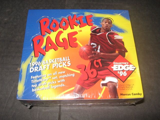 1996/97 Collector's Edge Rookie Rage Basketball Box