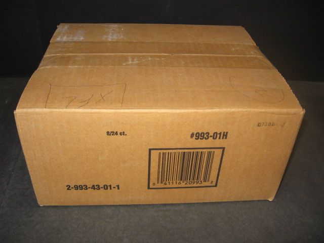 2001 Topps XFL Football Case (Hobby) (8 Box)