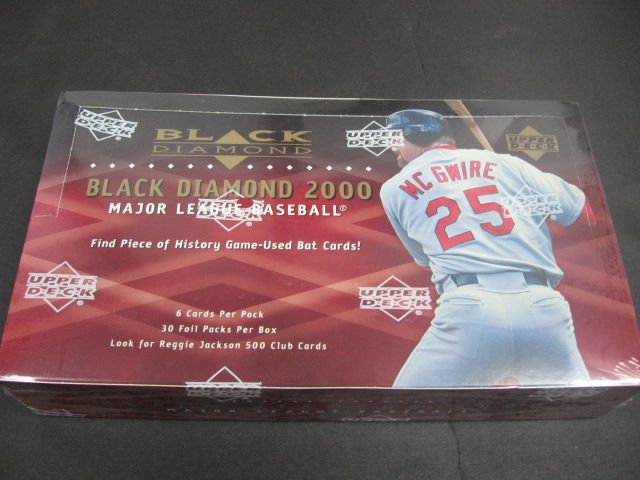 2000 Upper Deck Black Diamond Baseball Box (Hobby)