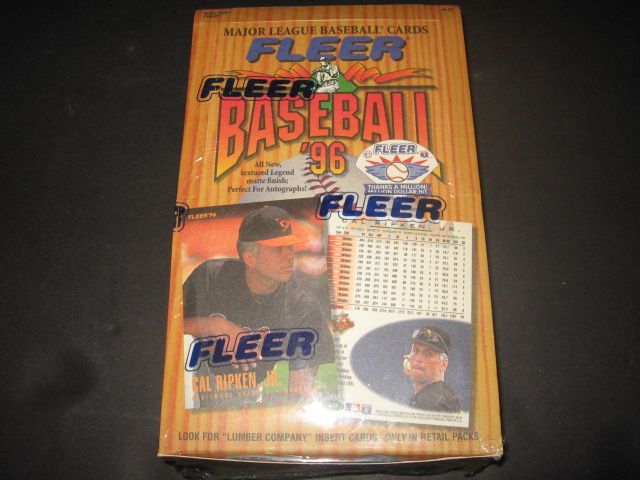 1996 Fleer Baseball Box (Retail)