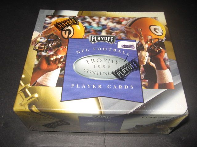 1996 Playoff Trophy Contenders Football Box