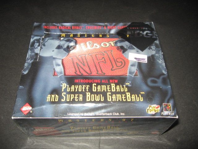 1997 Collector's Edge Masters Football  Box