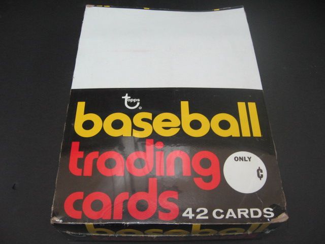 1975 Topps Baseball Unopened Rack Box