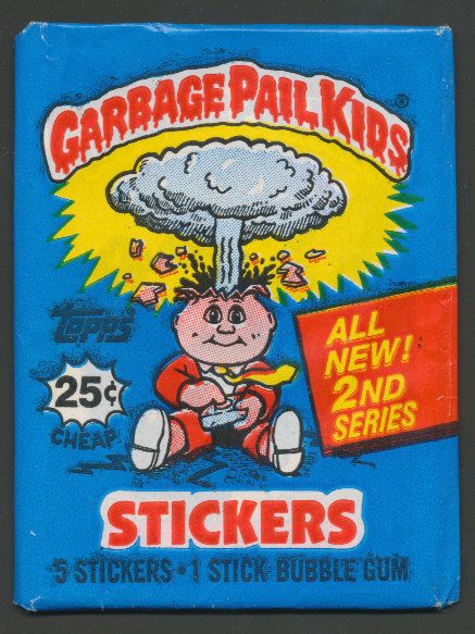 1985 Topps Garbage Pail Kids Series 2 Unopened Wax Pack (w/ price)