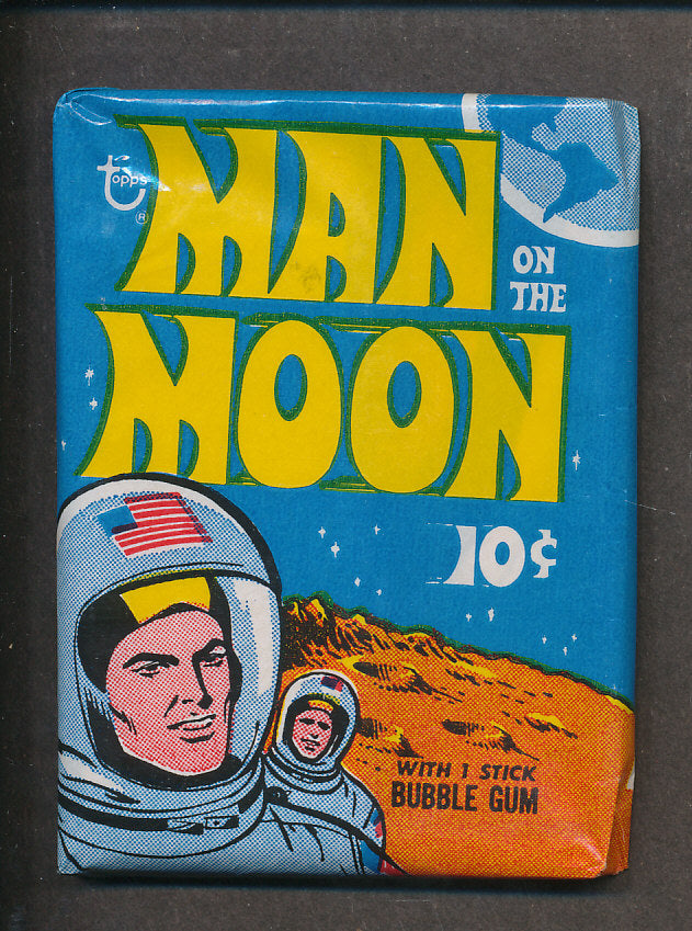 1969 Topps Man on the Moon Unopened Wax Pack