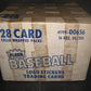 1986 Fleer Baseball Cello Case (16 Box) (Sealed)