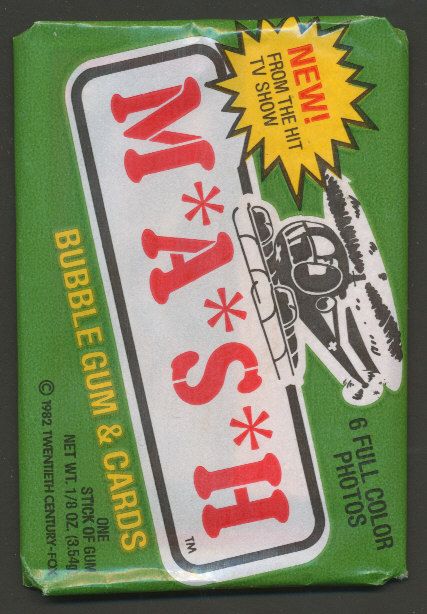 1982 Donruss M*A*S*H Unopened Wax Pack (MASH)