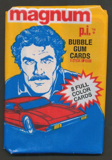 1983 Donruss Magnum P.I. Unopened Pack