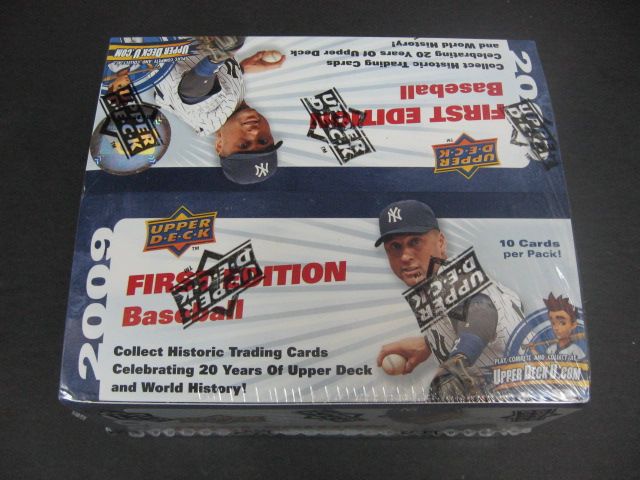 2009 Upper Deck First Edition Baseball Box (Hobby)