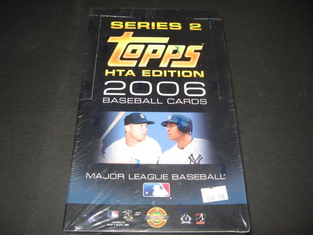 2006 Topps Baseball Series 2 Jumbo Box (HTA)