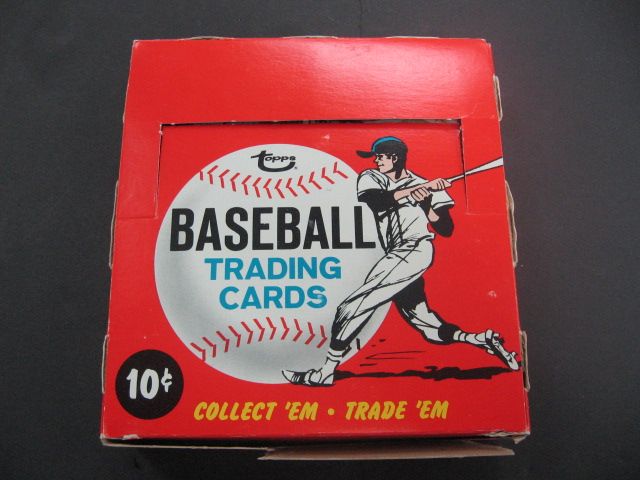 1967 Topps Baseball Unopened Series 1 Cello Box