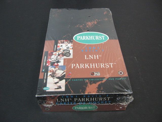 1991/92 Pro Set Parkhurst Hockey Series 1 Box (French)