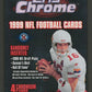 1999 Topps Chrome Football Unopened  Pack