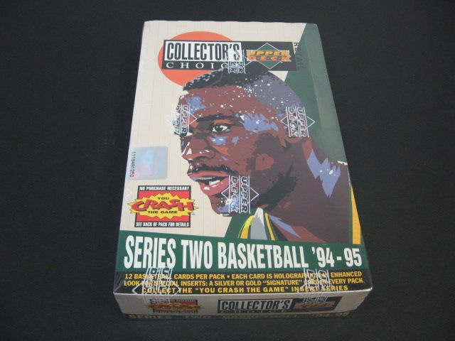 1994/95 Upper Deck Collector's Choice Basketball Series 2 Box (Retail) (36/12)