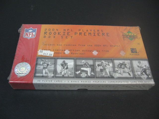 2004 Upper Deck Football Rookie Premiere Factory Set