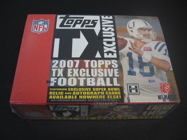 2007 Topps TX Exclusive Football Box (Hobby)