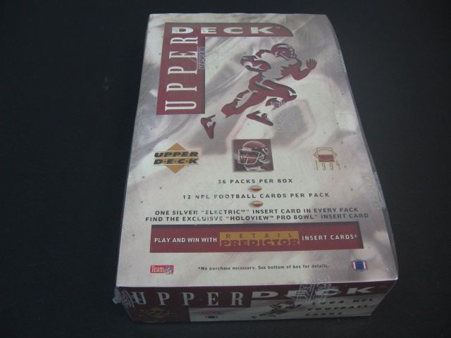 1994 Upper Deck Football Box (Retail)