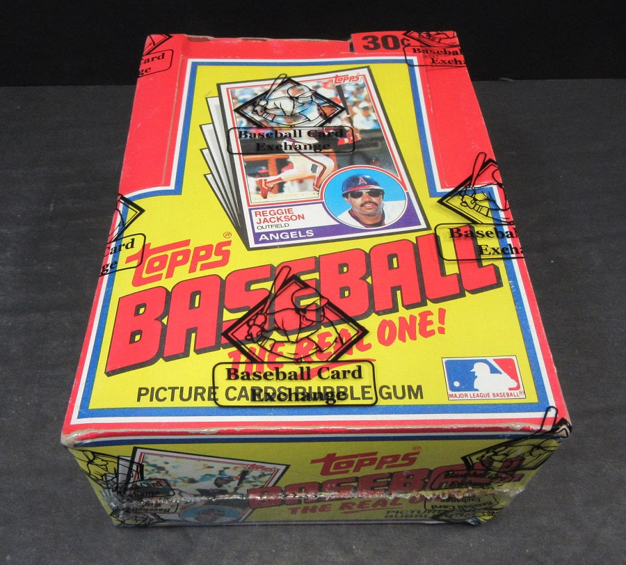 1983 Topps Baseball Unopened Wax Box