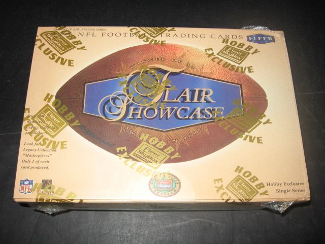 1998 Fleer Flair Showcase Football Box (Hobby)