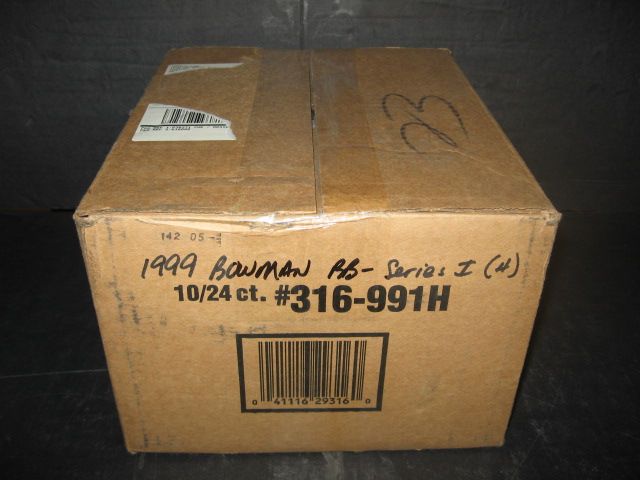 1999 Bowman Baseball Series 1 Case (Hobby) (10 Box)