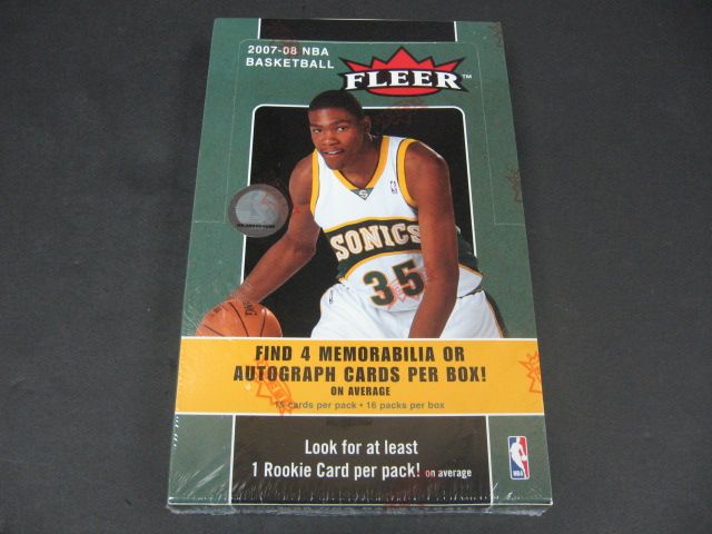 2007/08 Fleer Basketball Box (Hobby)