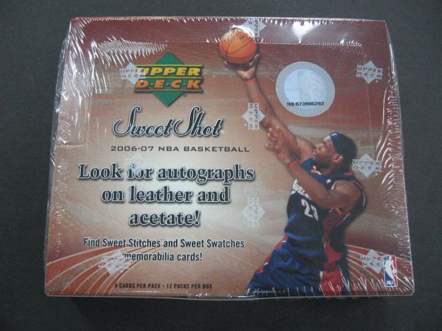 2006/07 Upper Deck Sweet Shot Basketball Box (Hobby)
