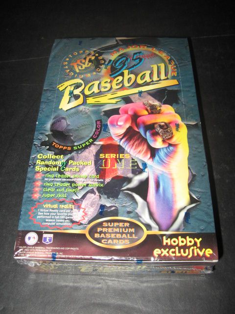 1995 Topps Stadium Club Baseball Series 1 Box (Hobby)