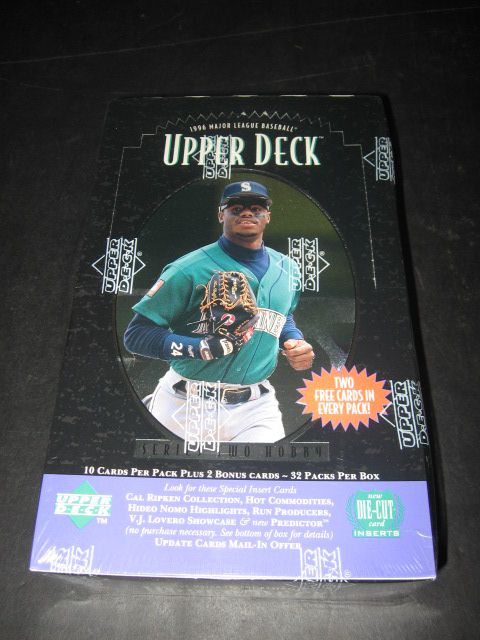 1996 Upper Deck Baseball Series 2 Box (Hobby) (32/12)