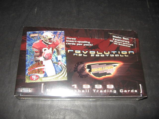 1999 Pacific Revolution Football Box (Hobby)