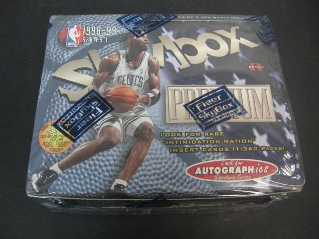 1998/99 Skybox Premium Basketball Series 1 Box (Retail) (20/8)