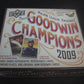 2009 Upper Deck Goodwin Champions Baseball Box (Hobby)