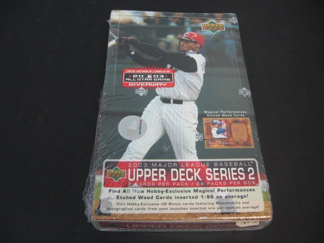 2003 Upper Deck Baseball Series 2 Box (Hobby)